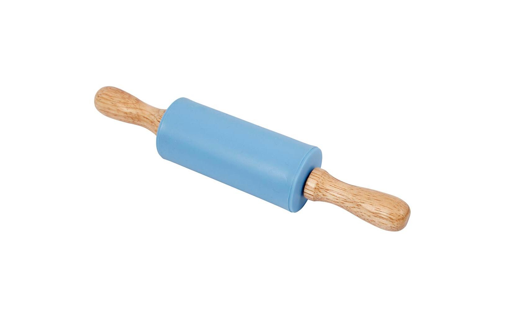 Creativ Company Teigrolle, L 23 cm, D 4.5 cm, Hellblau, 1 Stk