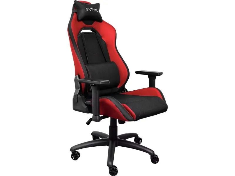 Trust Gaming-Stuhl GXT 714 RUYA Rot/Schwarz Trust Gaming-Stuhl GXT 714 RUYA Rot/Schwarz