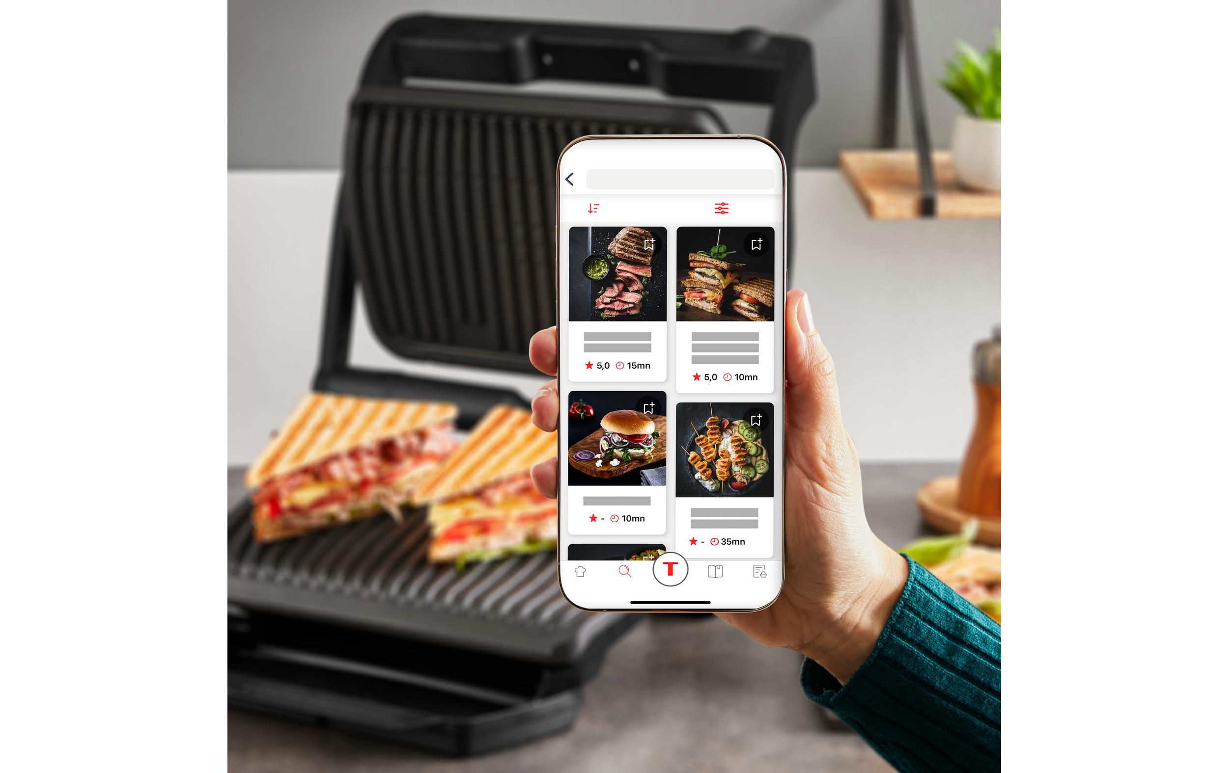 Tefal Kontaktgrill OptiGrill+ GC7178 2000 W