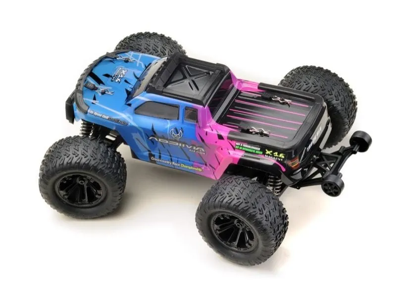 Absima Monster Truck MINI AMT pink/blau, 4WD, RTR, 1:16 Absima Monster Truck MINI AMT pink/blau, 4WD, RTR, 1:16