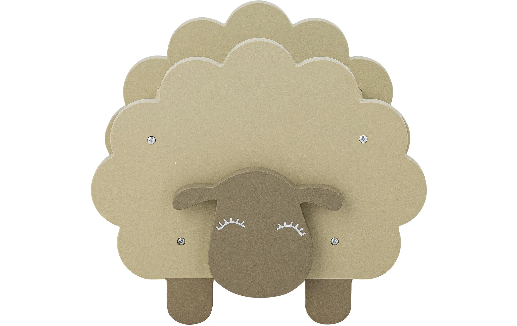 Bloomingville Bücherregal Dolly Schaf Grau, MDF