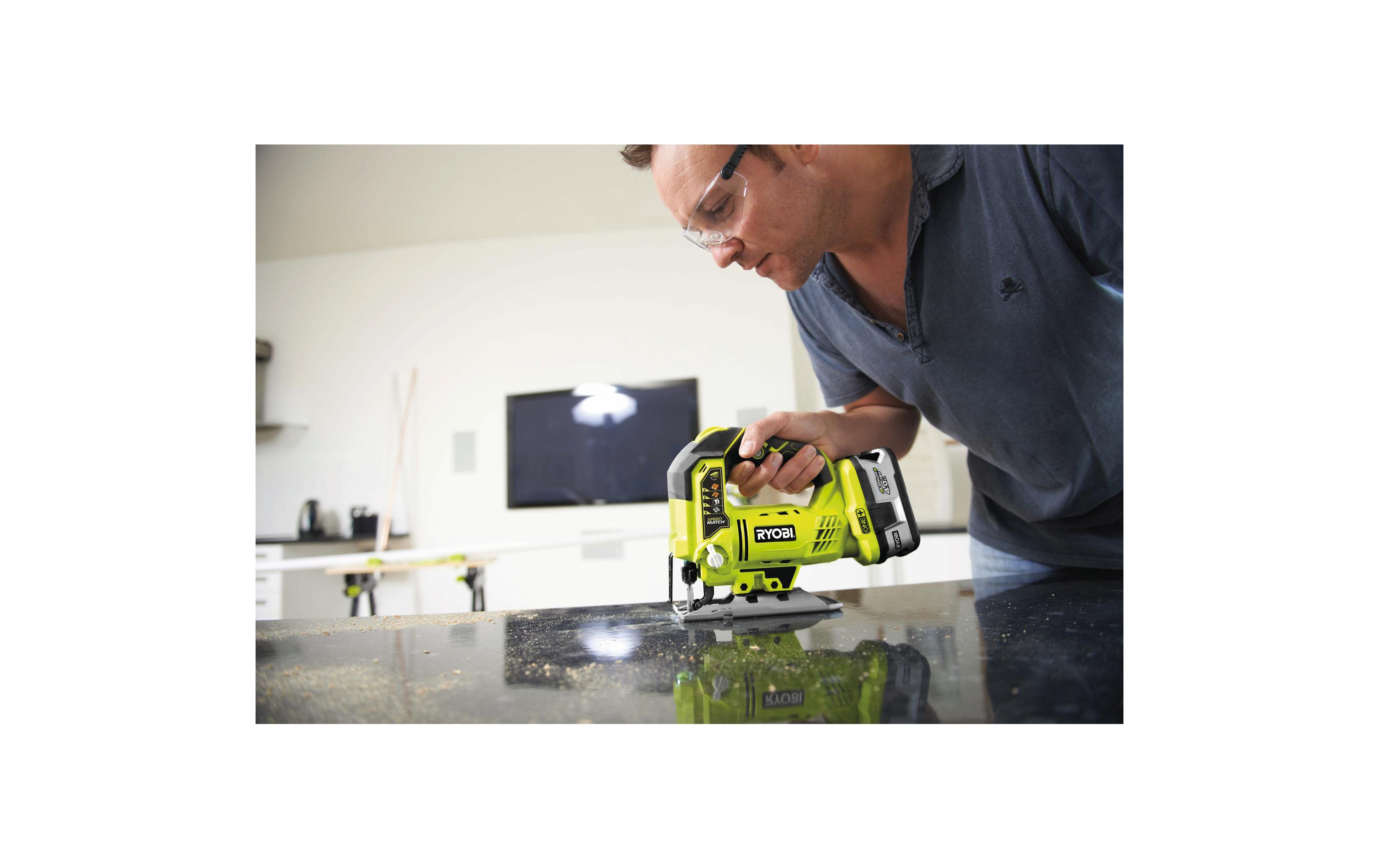 RYOBI Akku-Stichsäge R18JS-0, Solo