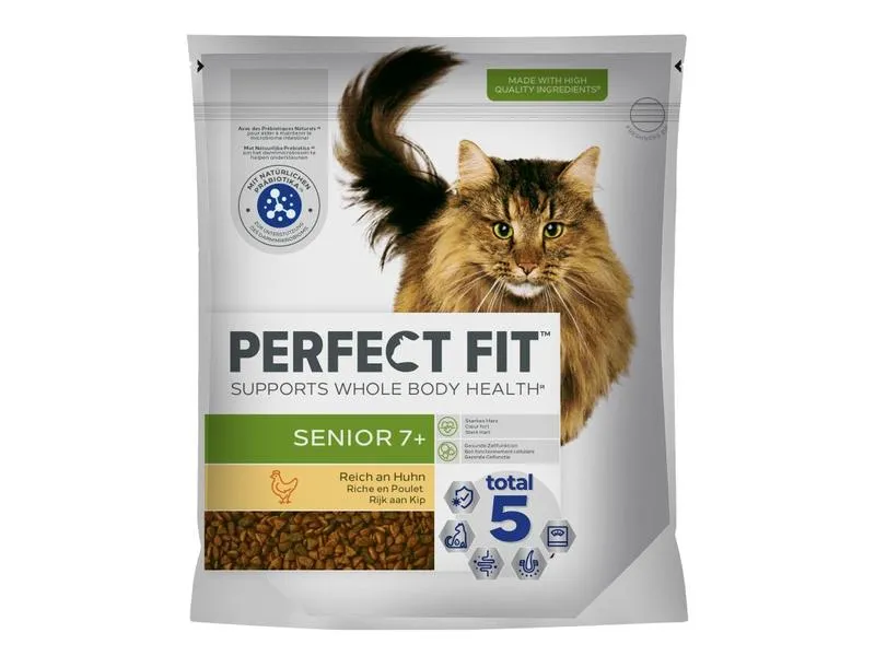 Perfect Fit Trockenfutter Cat Senior 7+ mit Huhn, 1.4 kg Perfect Fit Trockenfutter Cat Senior 7+ mit Huhn, 1.4 kg