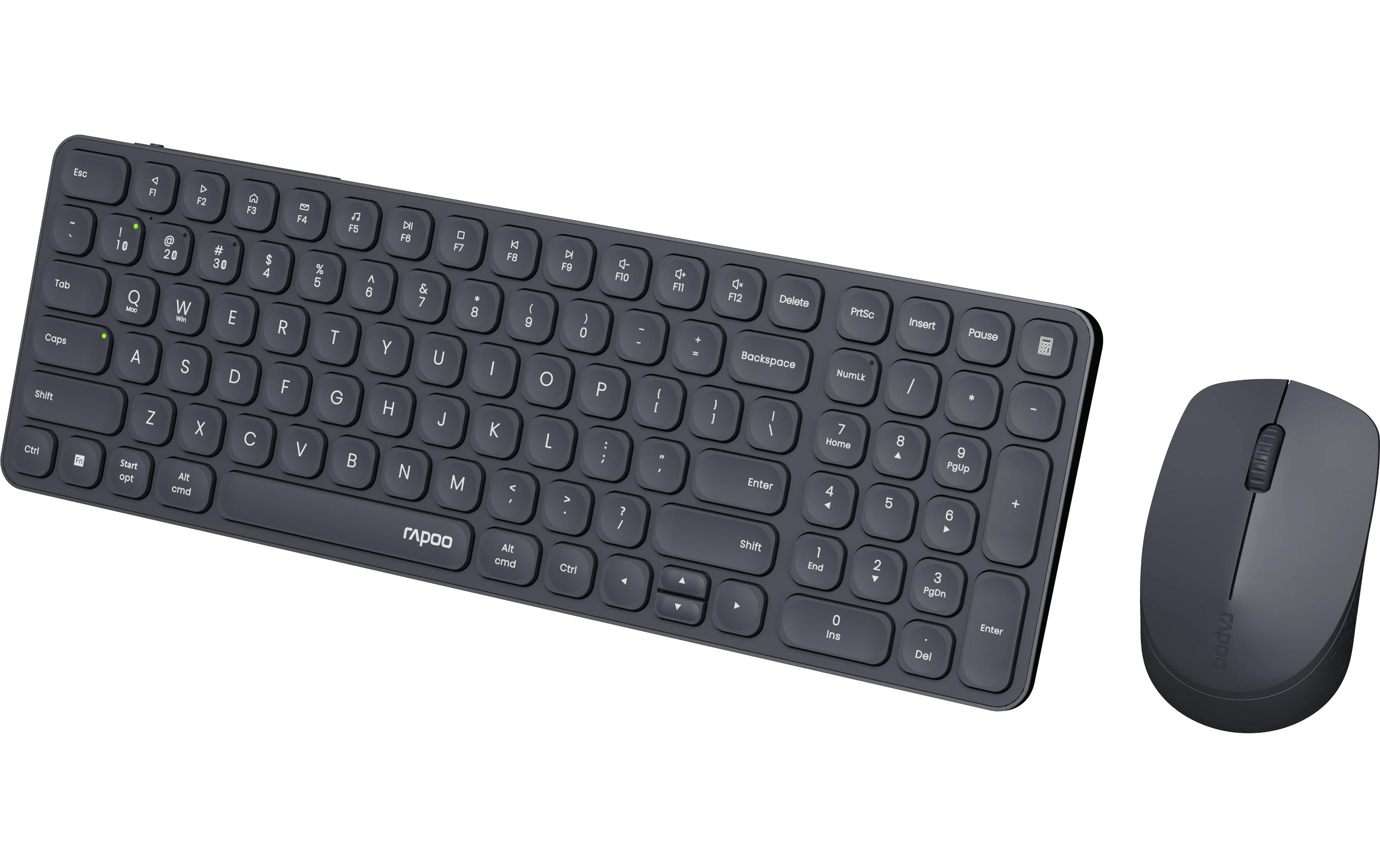 Rapoo Tastatur-Maus-Set 9710M ultraslim