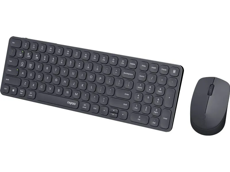 Rapoo Tastatur-Maus-Set 9710M ultraslim Rapoo Tastatur-Maus-Set 9710M ultraslim