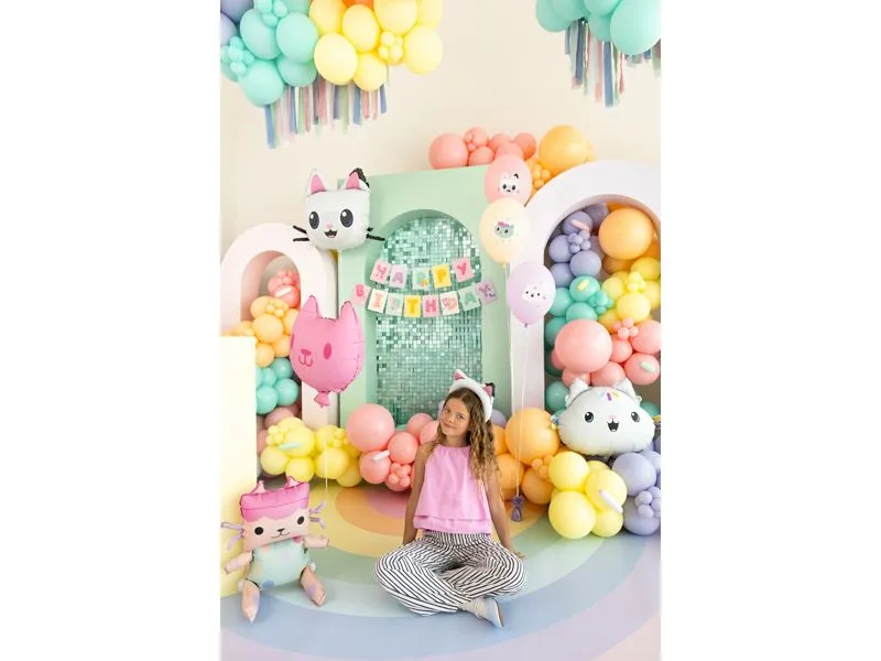 Partydeco Girlande Gabbys Dollhouse Happy Birthday, 1.8 m Partydeco Girlande Gabbys Dollhouse Happy Birthday, 1.8 m