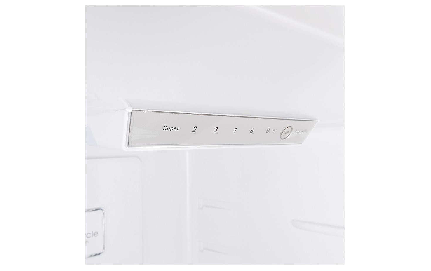 Kibernetik Kühl-Gefrierkombination ECOKSTK327 Grau, Rechts, Wechselbar