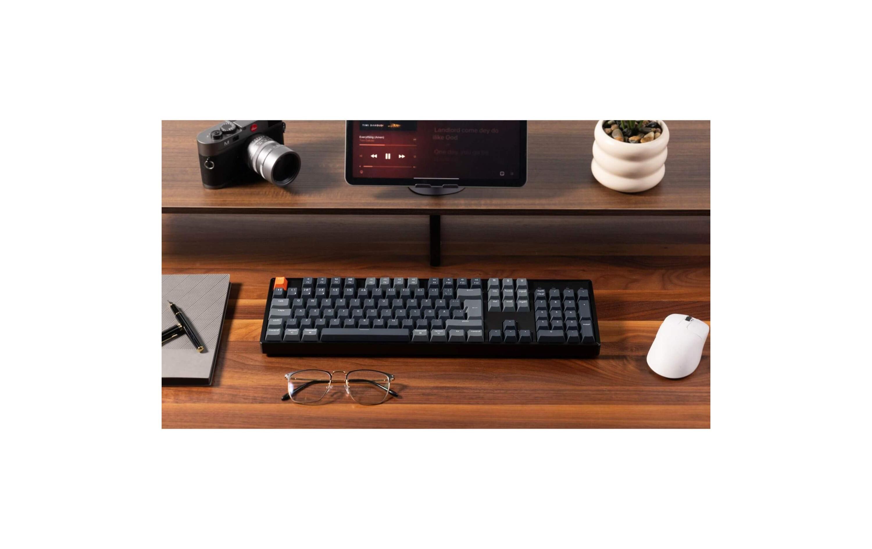 Keychron Gaming-Tastatur K10 QMK Version 2 Brown Switch
