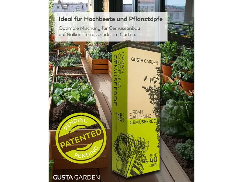 Gusta Garden Pelletierte Quellerde 9.2 kg Gusta Garden Pelletierte Quellerde 9.2 kg