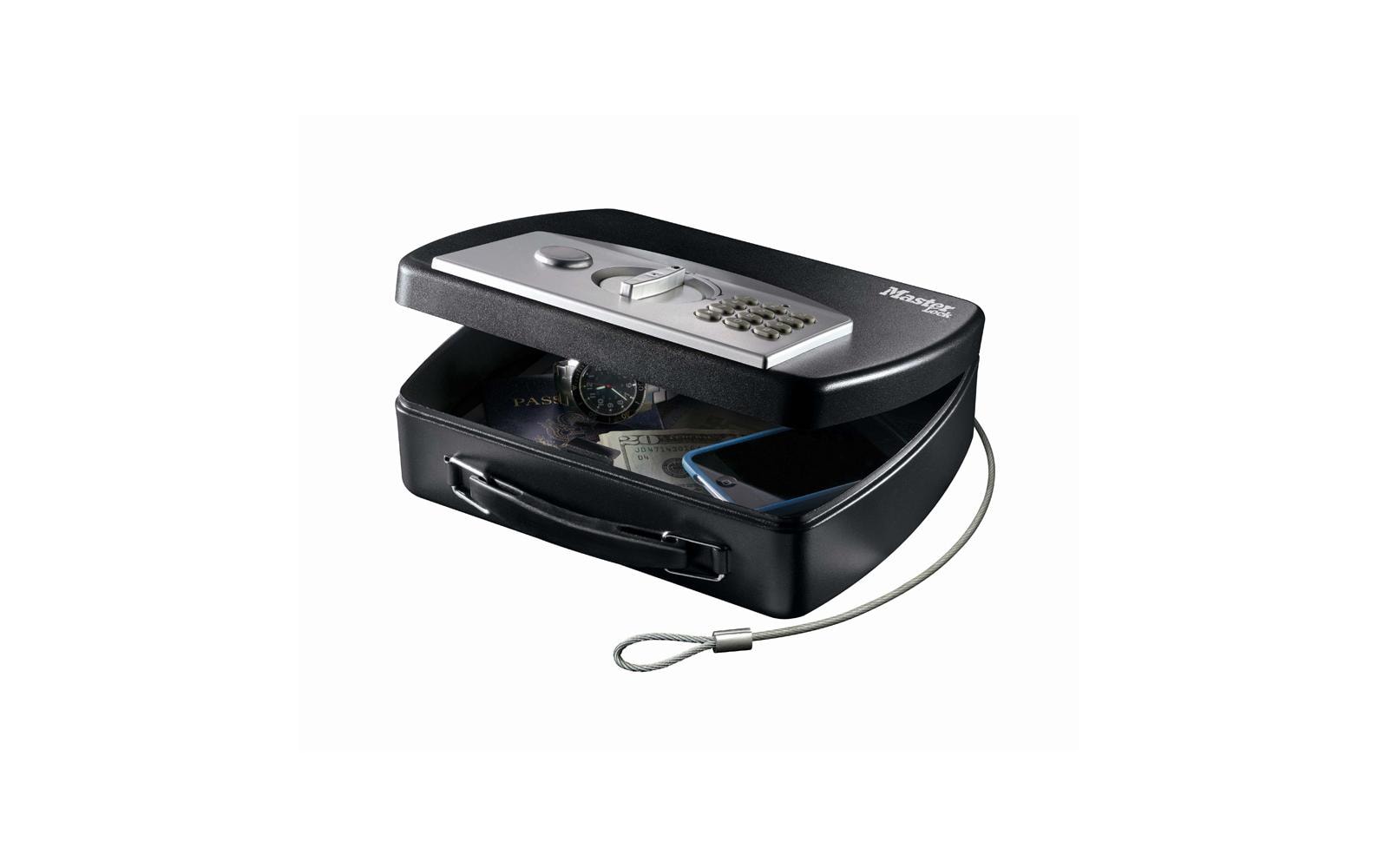 Masterlock Dokumentenkassette P008EML Schwarz