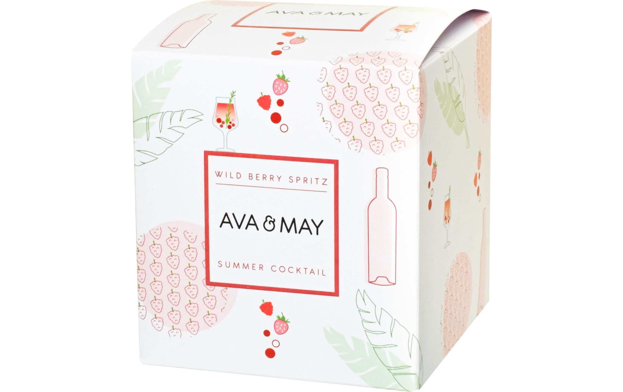 AVA & MAY Wild Berry Spritz Duftkerze 200 g