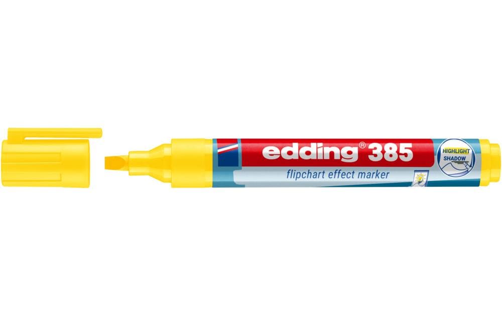 edding Flipchart-Marker 385 Gelb edding Flipchart-Marker 385 Gelb