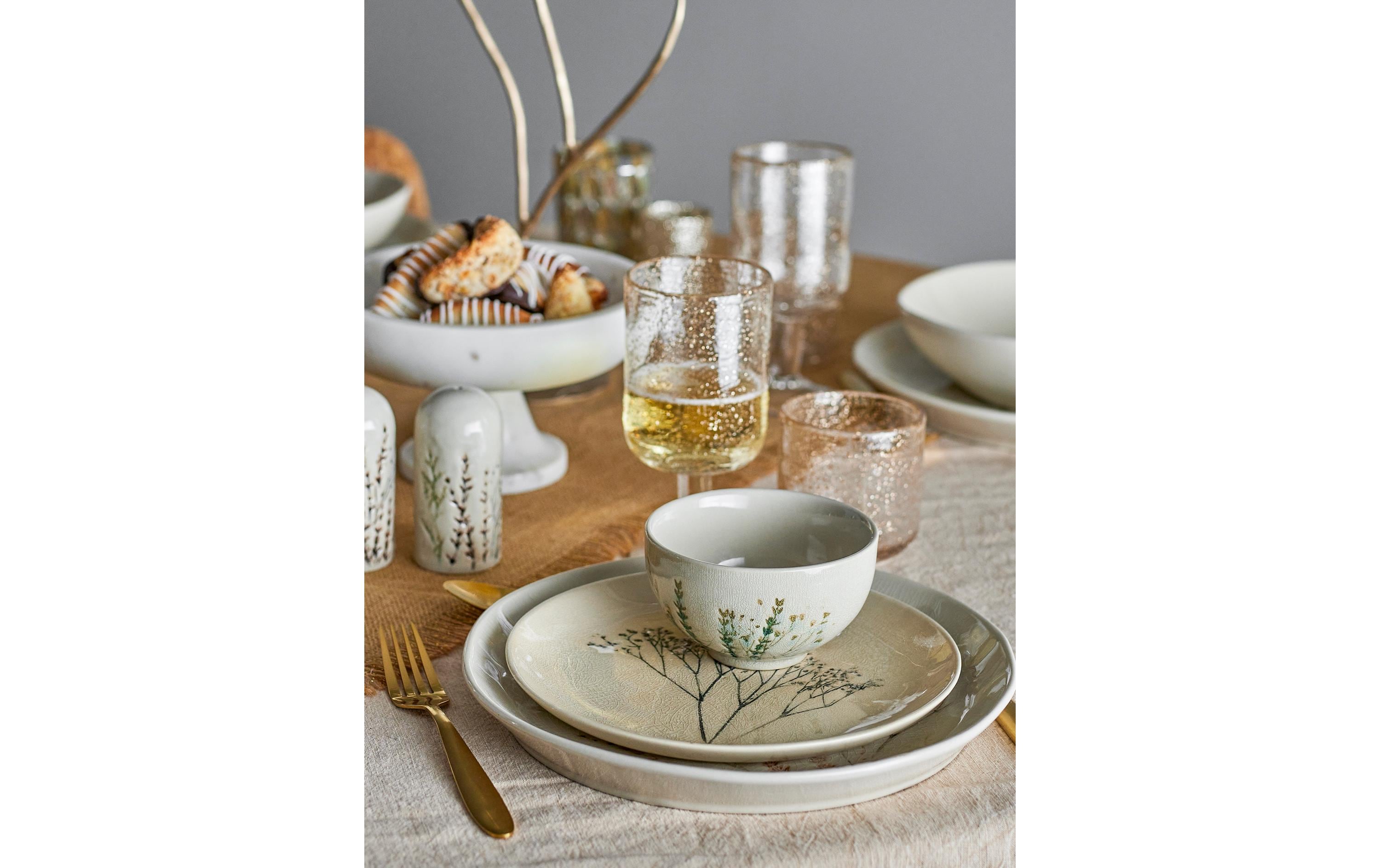 Bloomingville Speise-Service Bea 12-teilig, Nature