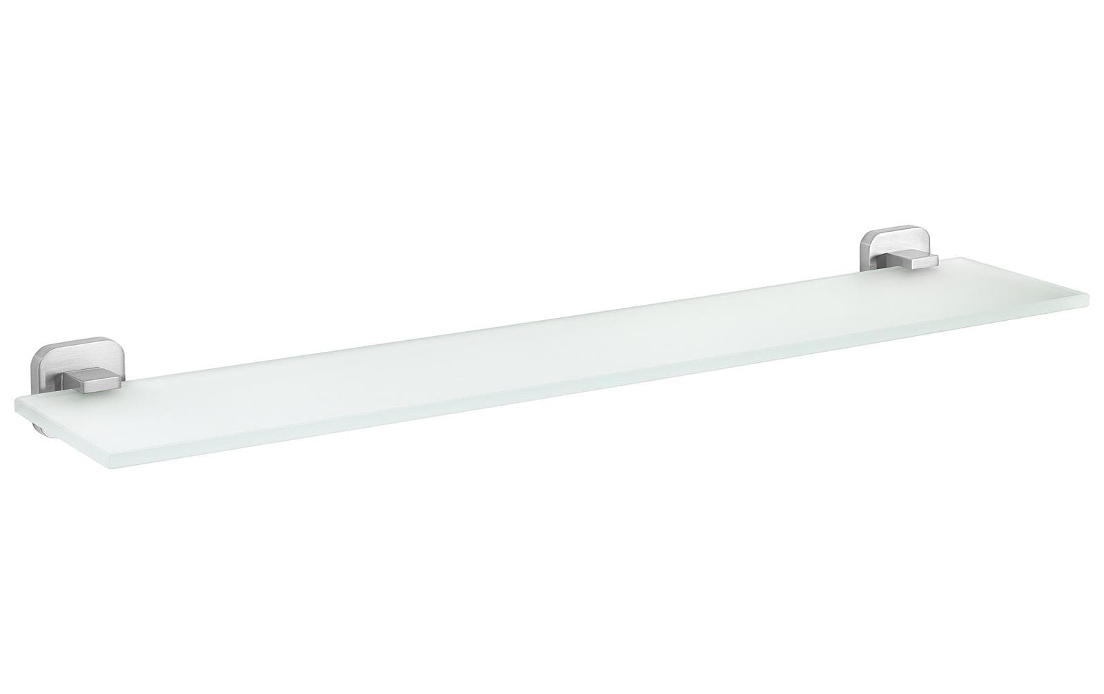 tesa Esteetic Glasablage ohne Bohren, silber