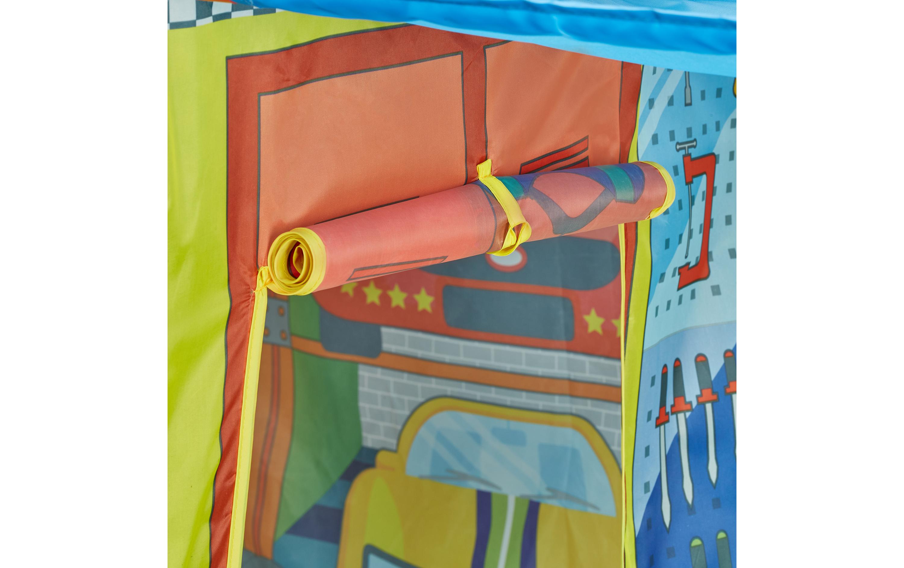 relaxdays Spielzelt Autowerkstatt