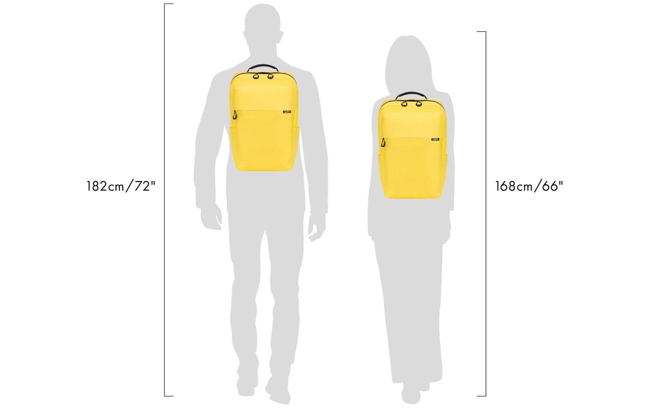 DICOTA Notebook-Rucksack Commuter 13-16 Lemon