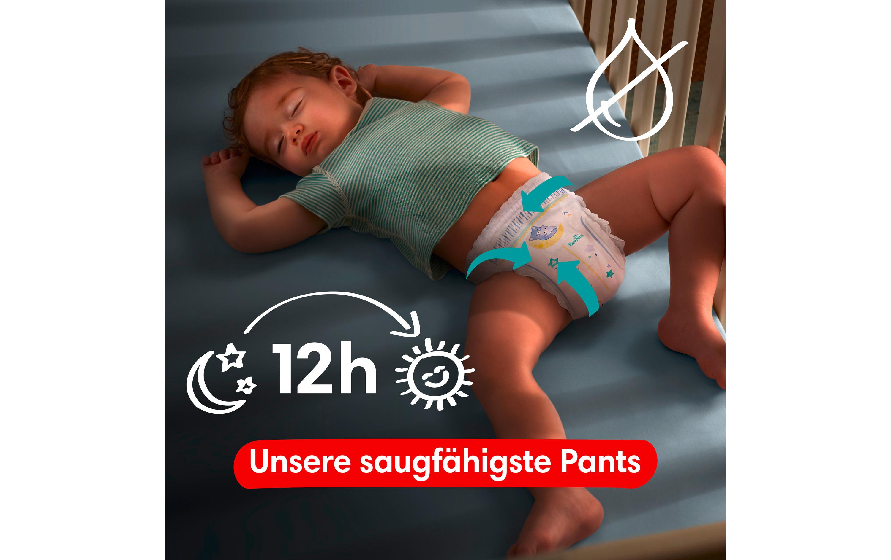 Pampers Nachtwindeln Baby Dry Night Pants Grösse 5