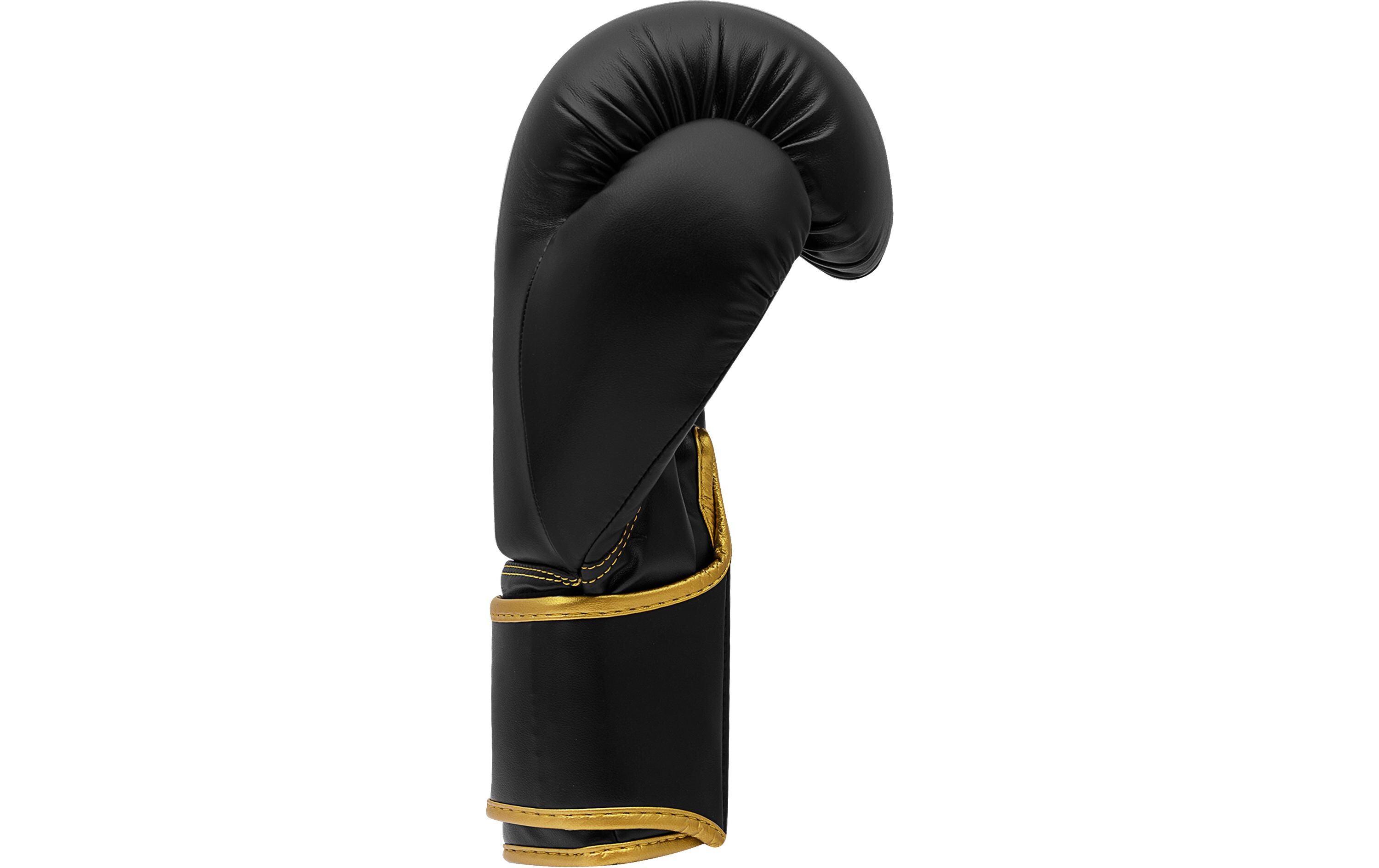 adidas Boxhandschuhe Hybrid 80 Gold/Schwarz, 12 oz