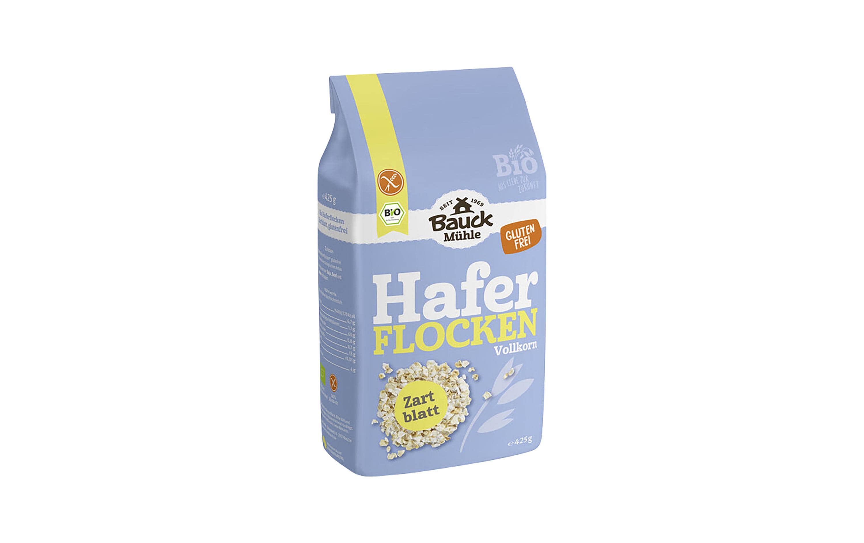 Bauck Mühle Haferflocken Zartblatt 425 g