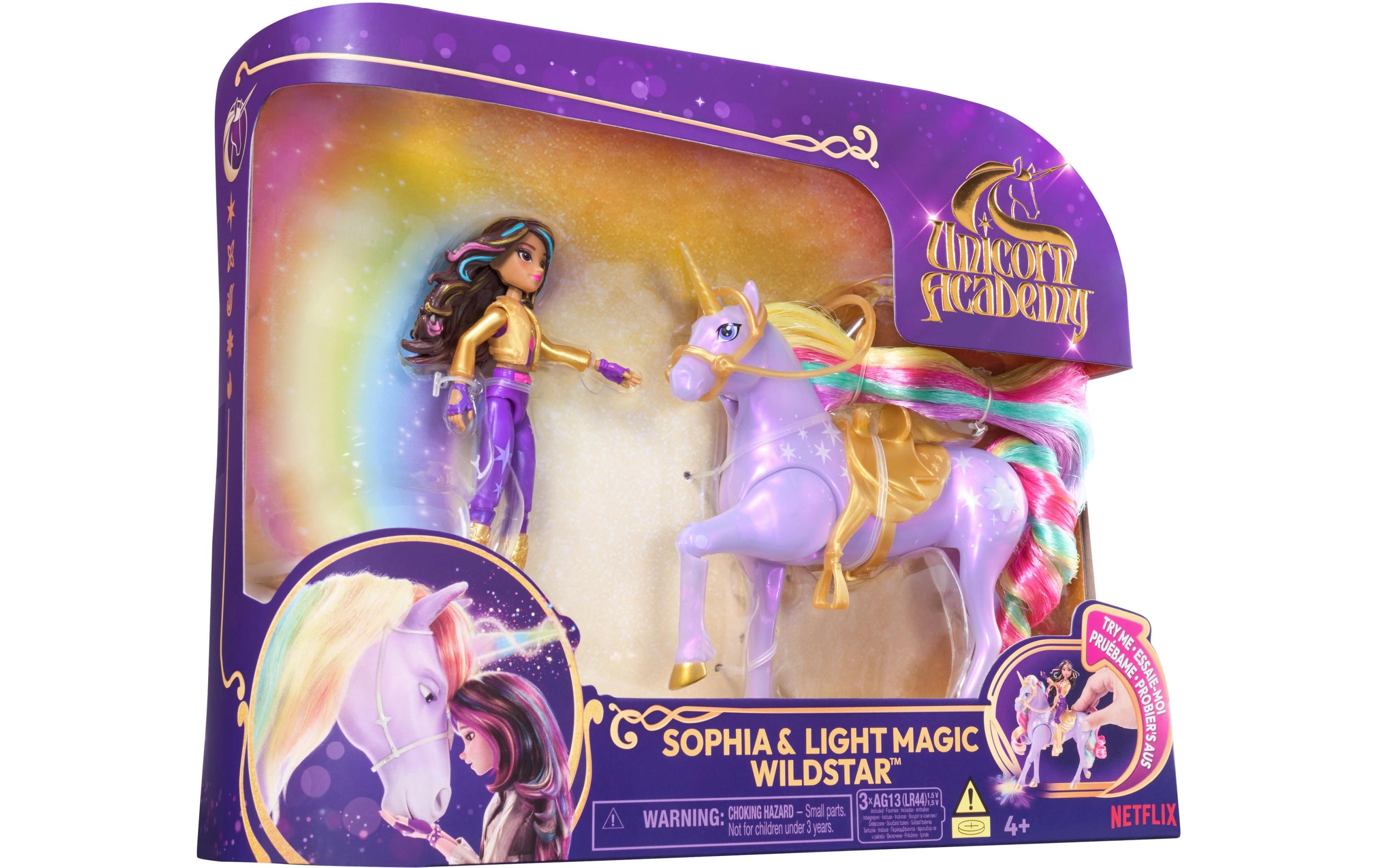 Spinmaster Unicorn Academy Sophia & Light Magic Wildstar