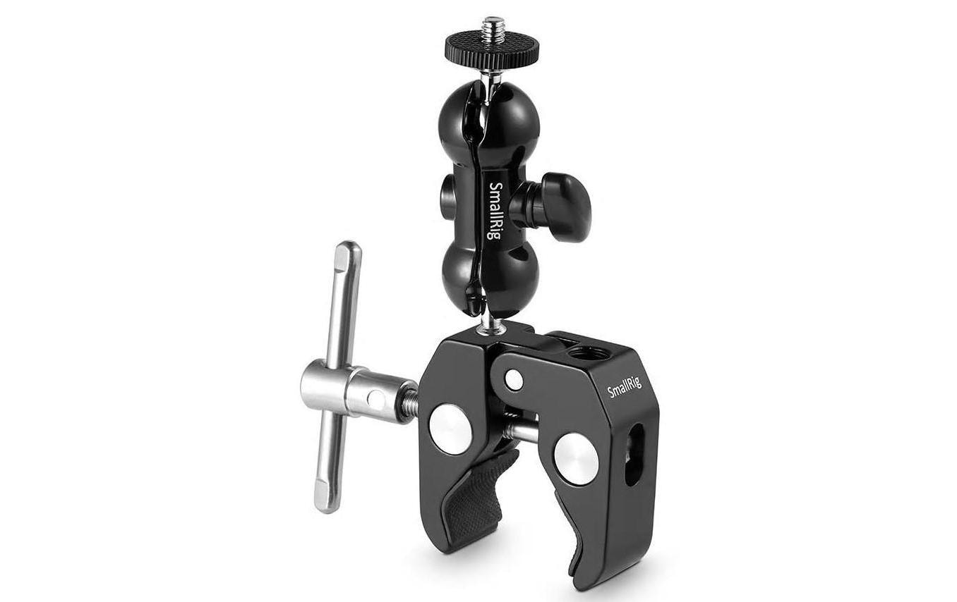 Smallrig Clamp mit Kugelkopf und 1/4 Schraube