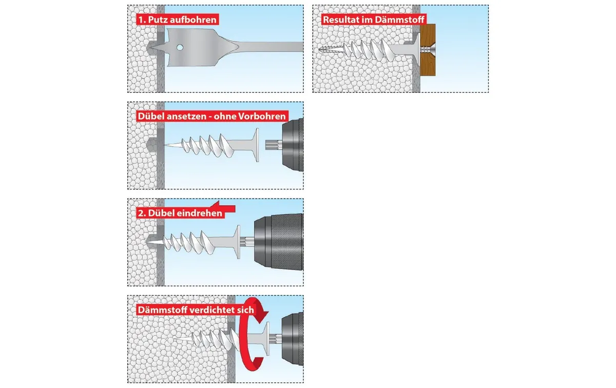 Tox-Dübel Dämmstoffdübel Thermo Plus 55 2 Stück Tox-Dübel Dämmstoffdübel Thermo Plus 55 2 Stück