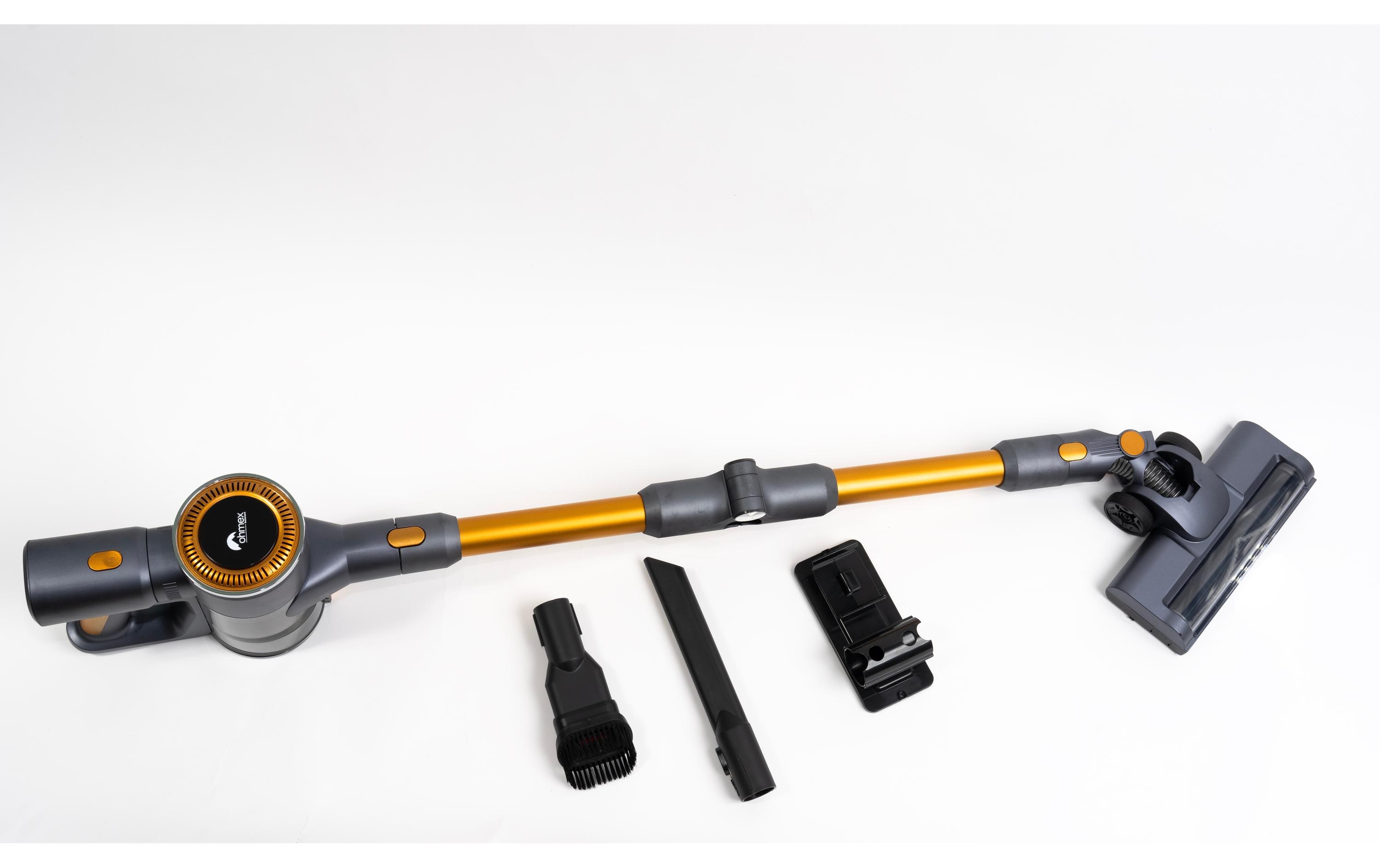 OHMEX Akku-Stielsauger OHM-VVC-2225FLX Gelb/Schwarz