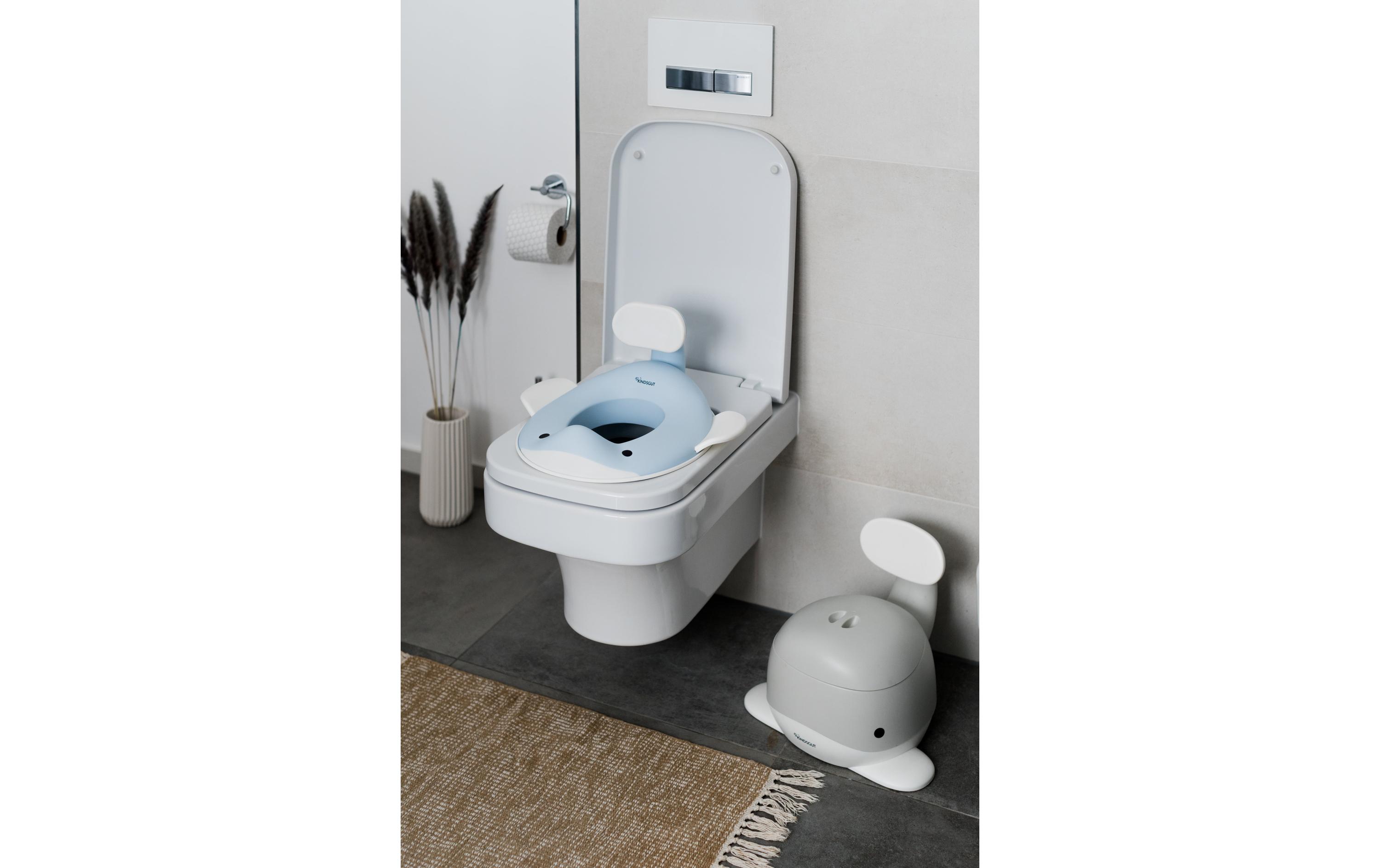 Kindsgut Toilettensitz Wal Hellblau