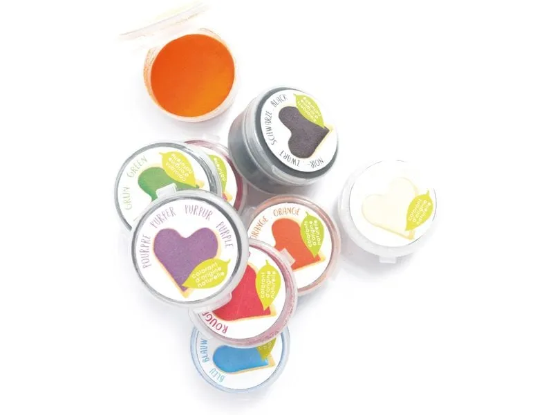 ScrapCooking Lebensmittelfarben Set natürlich 160 g, 9 Stk. ScrapCooking Lebensmittelfarben Set natürlich 160 g, 9 Stk.