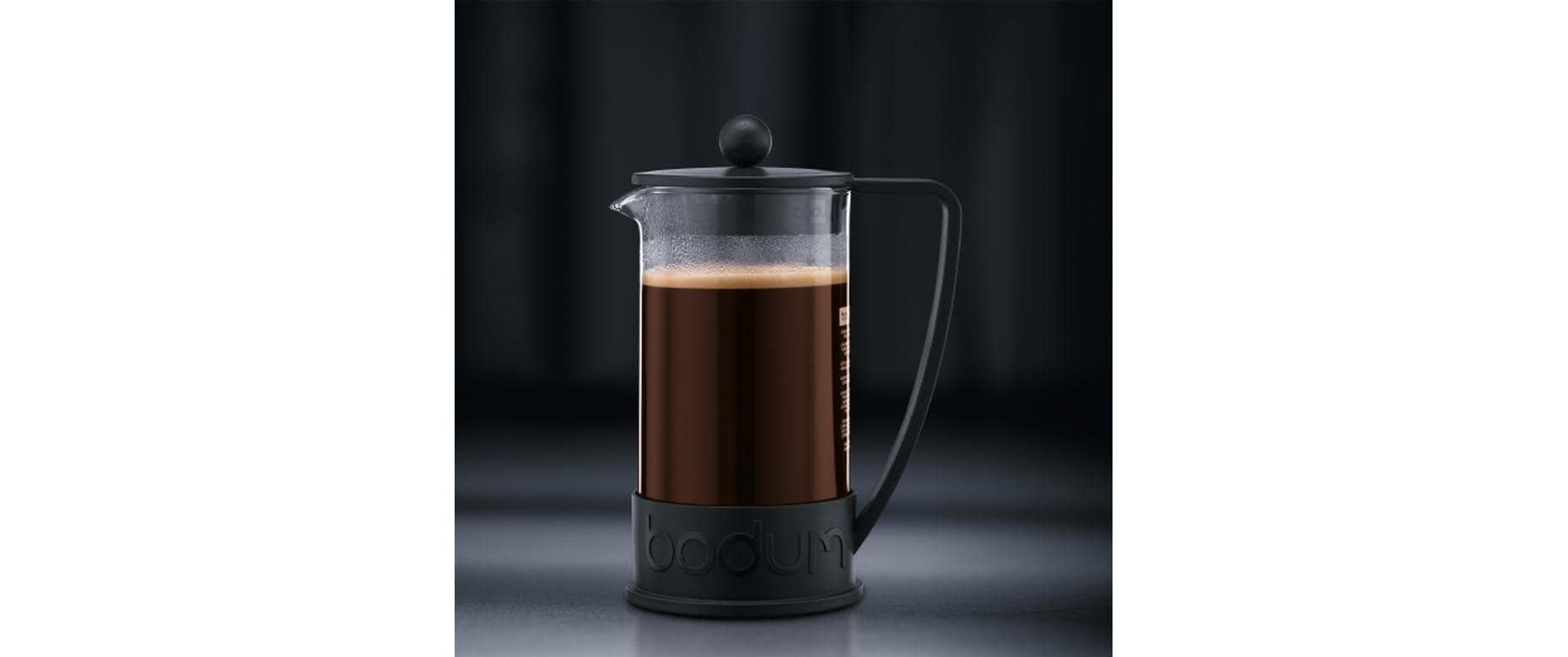 Bodum Kaffeebereiter Brazil Schwarz, 1 l