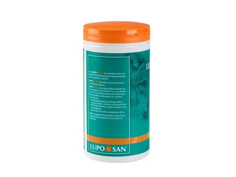 Luposan Hunde-Nahrungsergänzung Gelenk 30 Pellets, 1100 g Luposan Hunde-Nahrungsergänzung Gelenk 30 Pellets, 1100 g