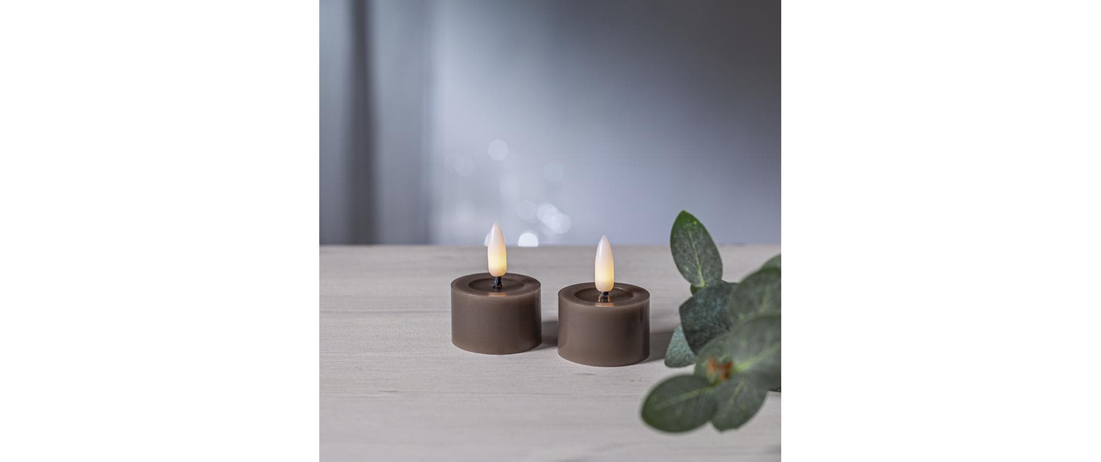 Star Trading LED Teelicht 2 Pack Flow 5 cm – Mole