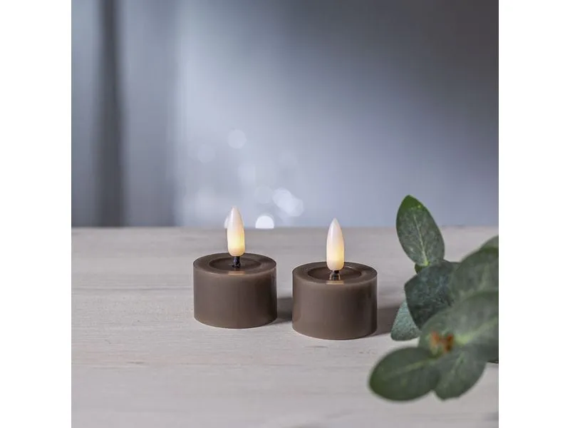 Star Trading LED Teelicht 2 Pack Flow 5 cm – Mole