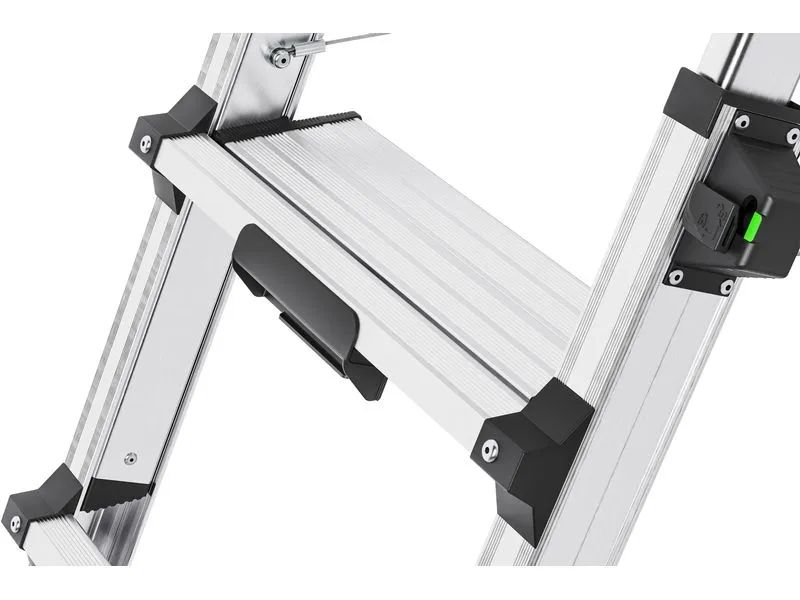 Hailo Doppelstufenleiter TopLine D100 6 Stufen
