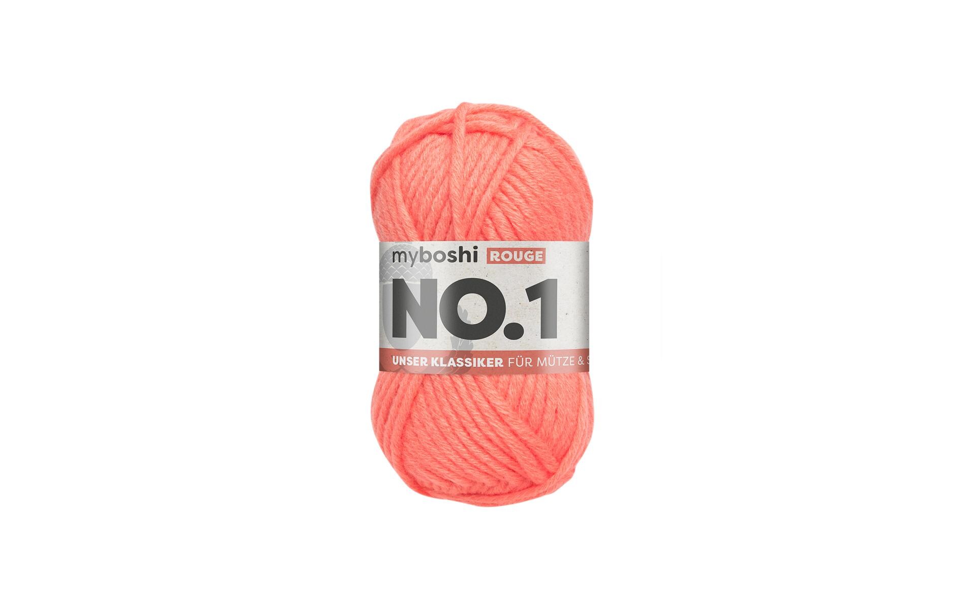 myBoshi Wolle Nr.1 Rouge 50 g, 55 m