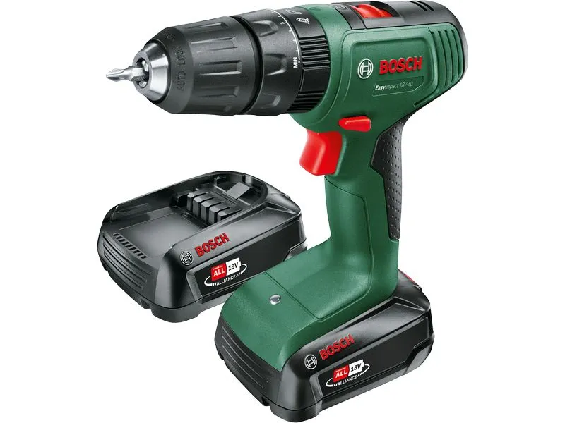 Bosch Akku-Bohrschrauber EasyImpact 18 V-40 2 x Akku Bosch Akku-Bohrschrauber EasyImpact 18 V-40 2 x Akku