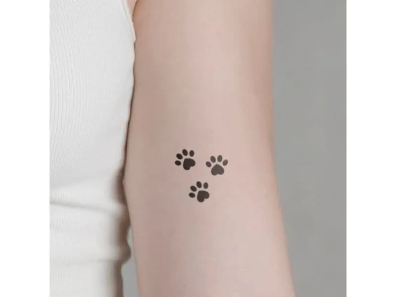 minink Tattoo Hundepfoten Grösse: S (2.5 cm x 2.7 cm) minink Tattoo Hundepfoten Grösse: S (2.5 cm x 2.7 cm)