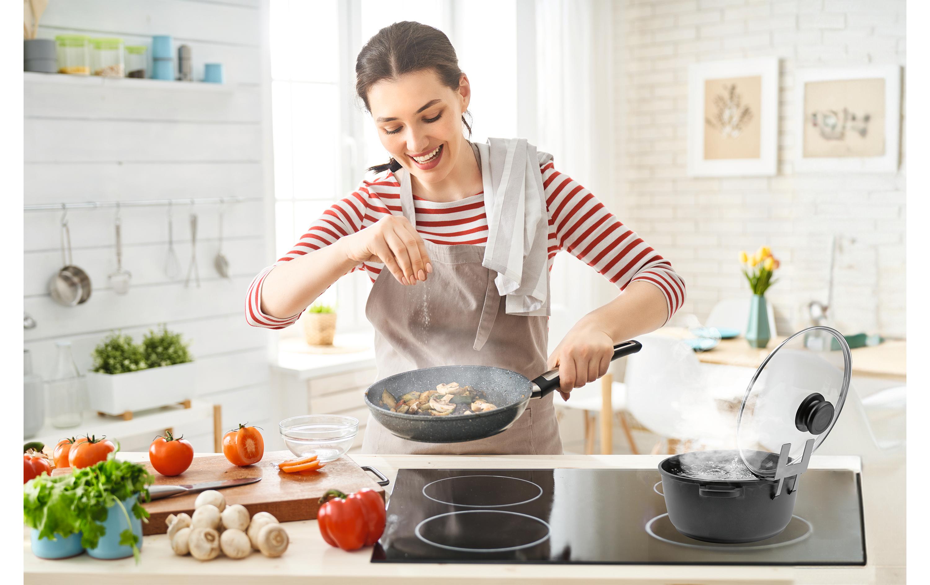 Topfi Topfdeckelhalter Silber