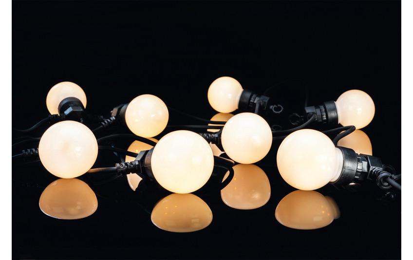 STT Lichterkette LED Party, 10 LEDs, 3m, Weiss