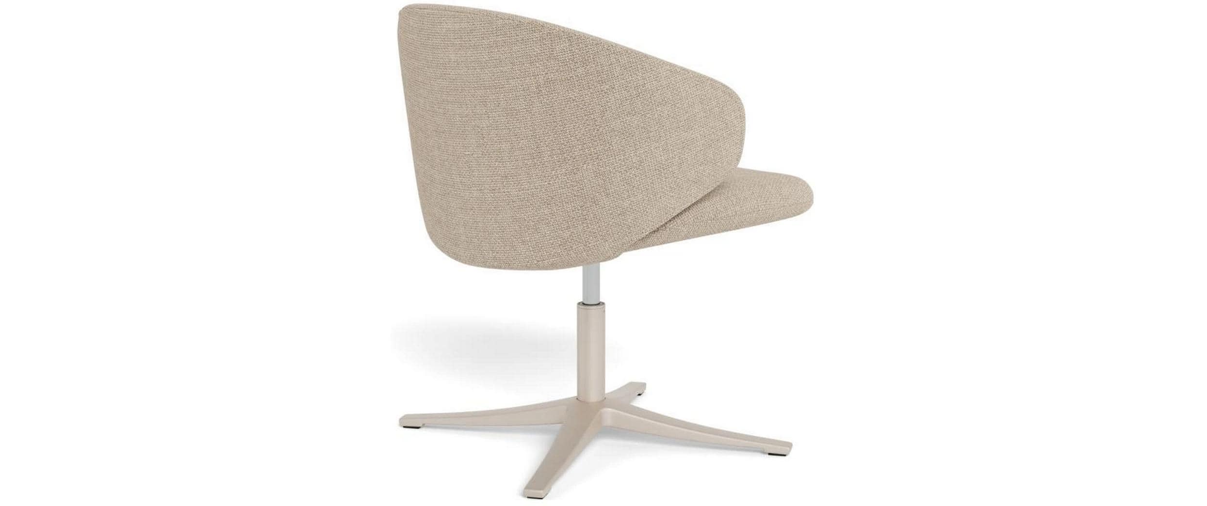 AC Design Sessel Ella Beige, 65.5 x 68 x 71 cm