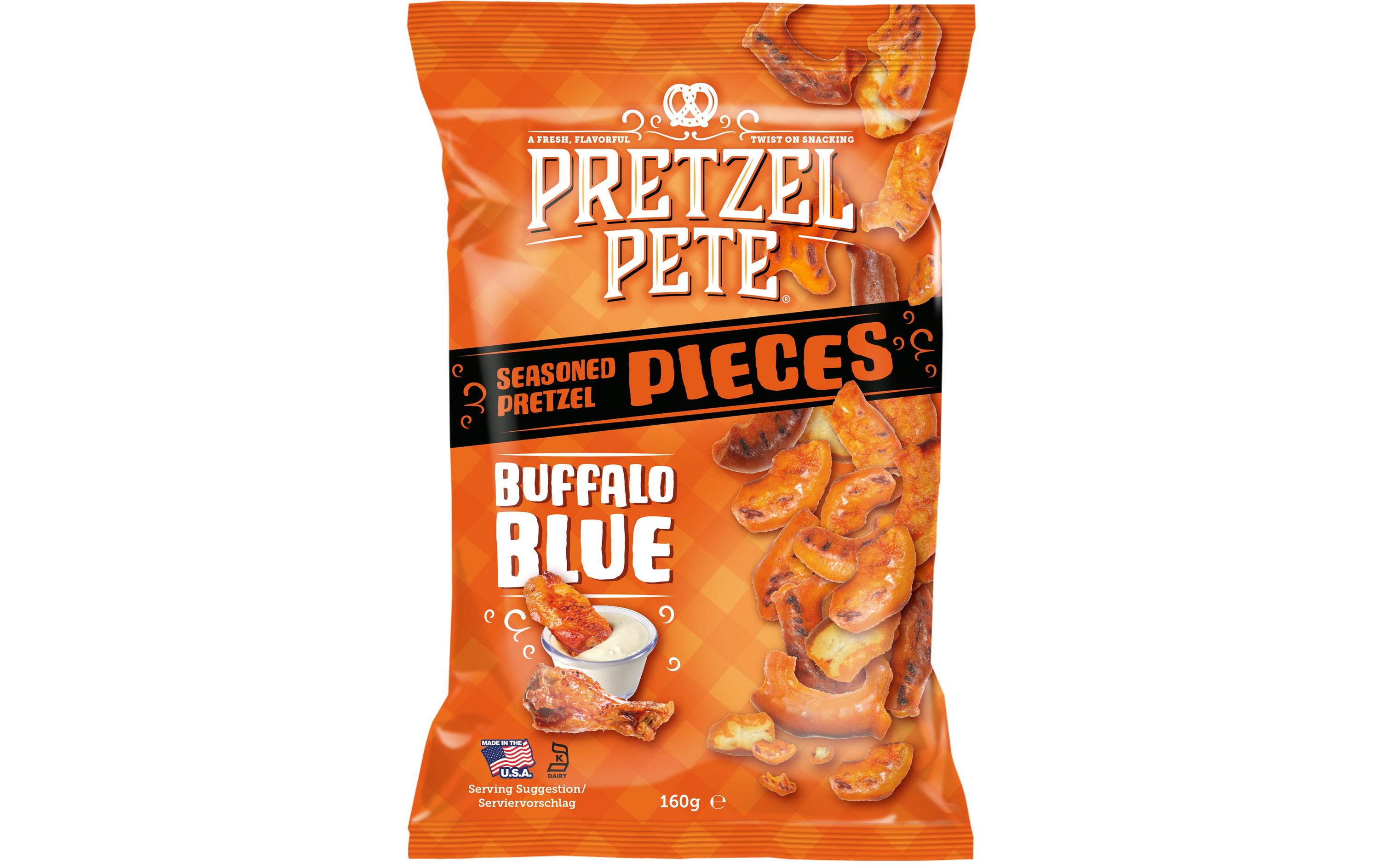 Pretzel Pete Bretzel Pieces Buffalo Blue 160 g