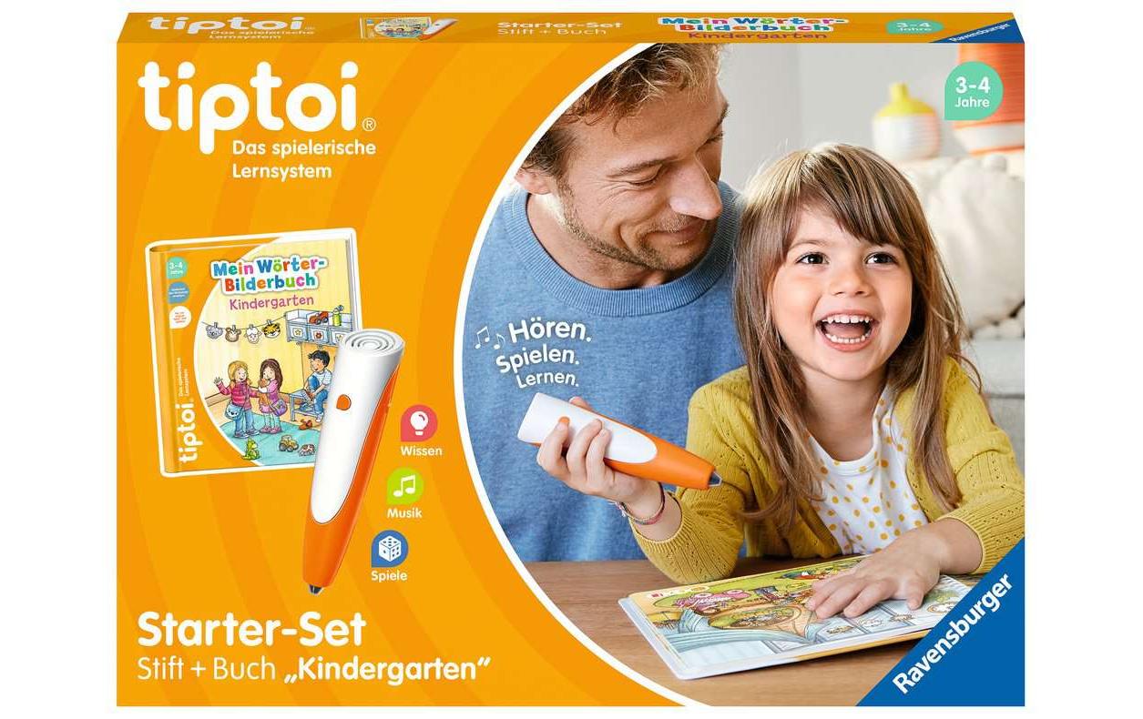 tiptoi Starter-Set Stift und Wörter-Bilderbuch Kindergarten -DE-