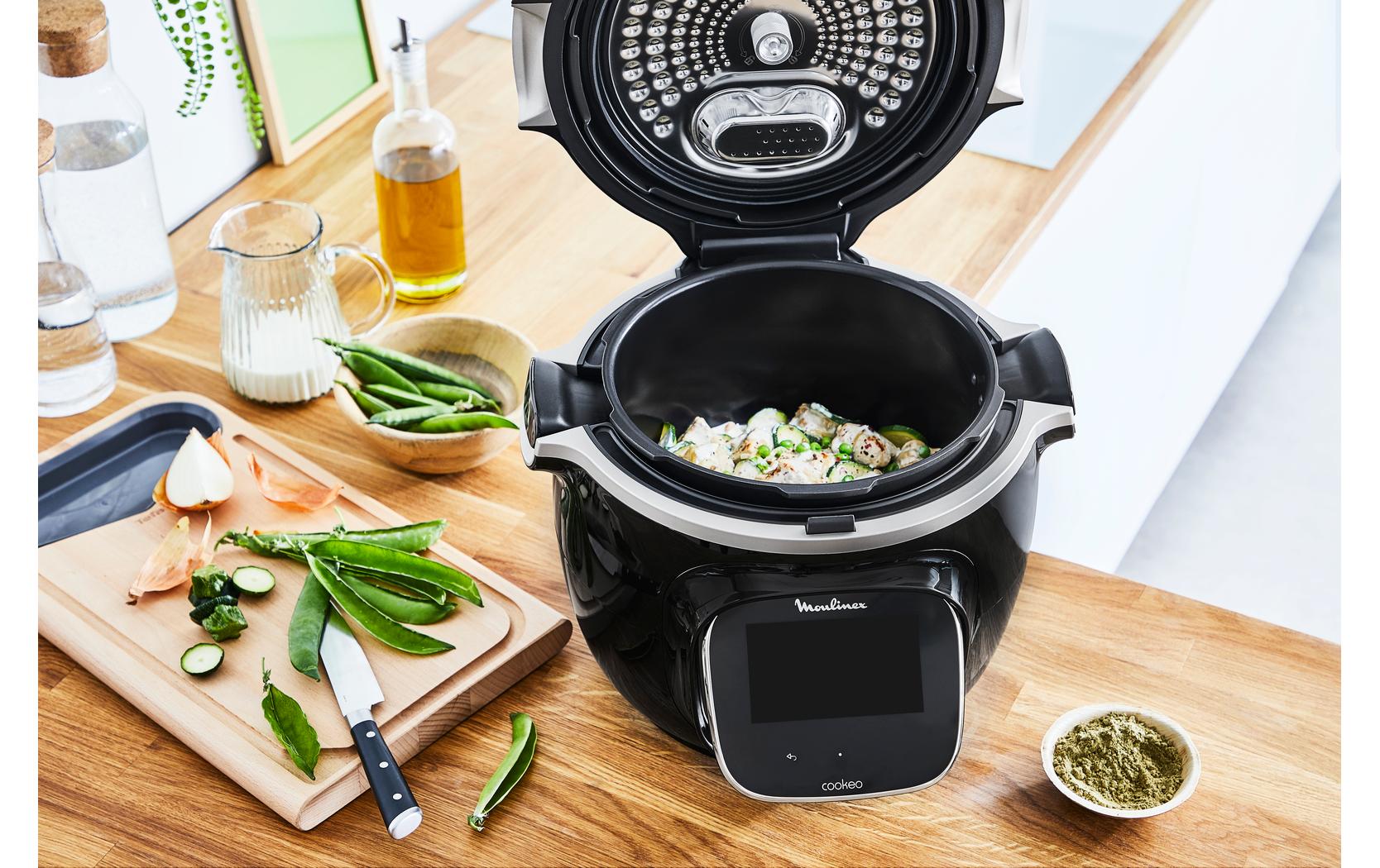 Moulinex Küchenmaschine Cookeo Touch CE9028CH Schwarz Moulinex Küchenmaschine Cookeo Touch CE9028CH Schwarz