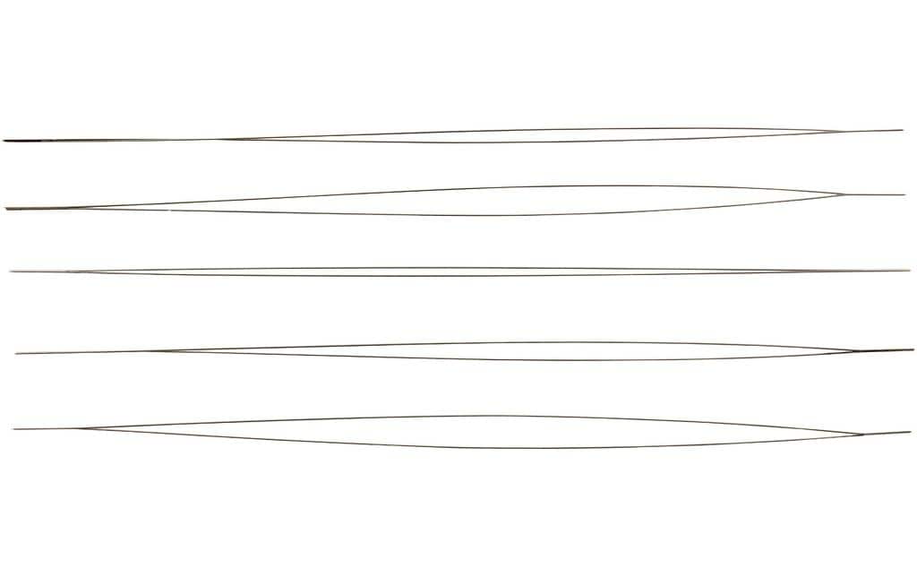 Creativ Company Auffädelhilfe Nadel 12 cm, 5 Stück