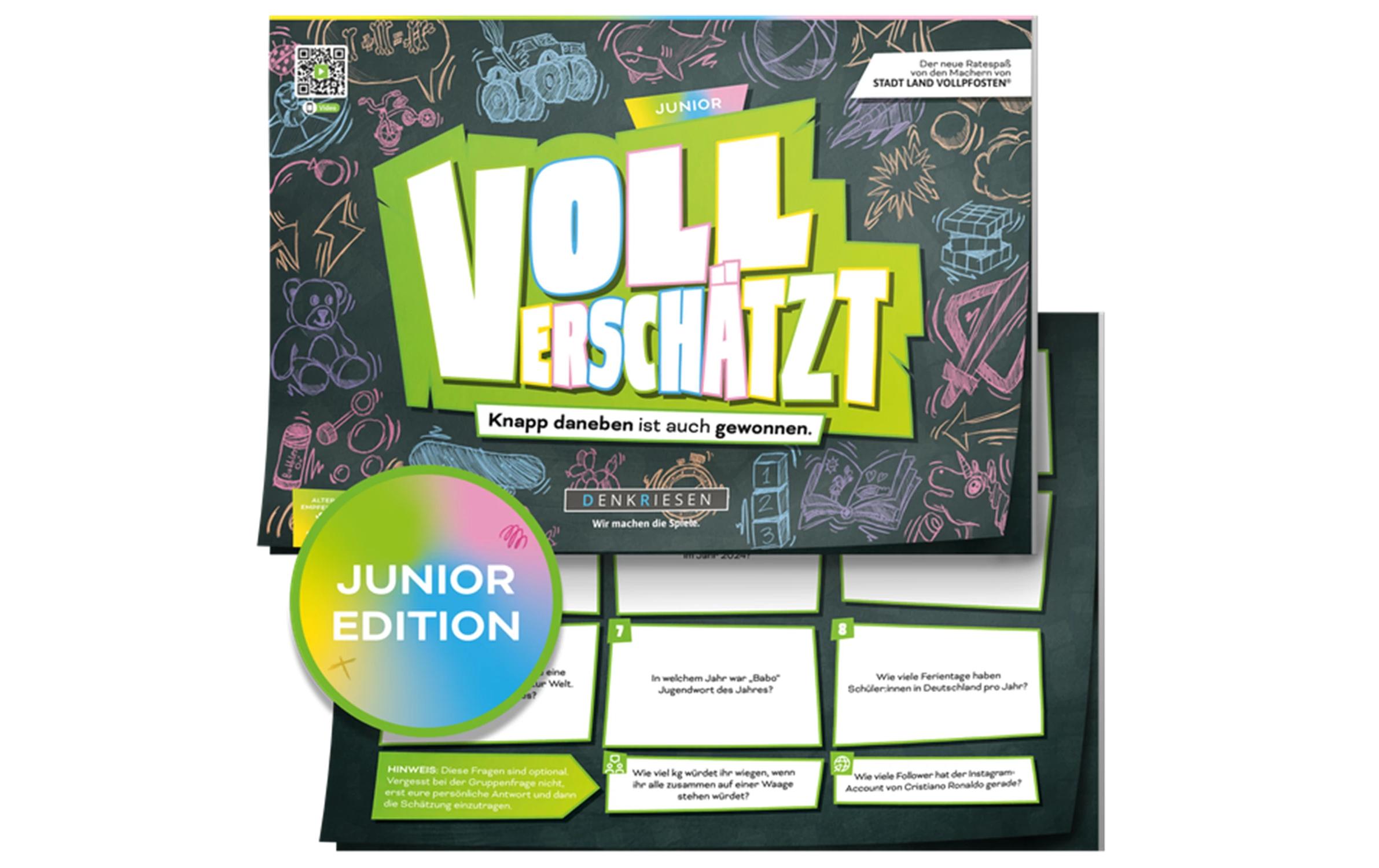 Denkriesen Kinderspiel Voll Verschätzt – A4 Block Junior Edition (D) Denkriesen Kinderspiel Voll Verschätzt – A4 Block Junior Edition (D)