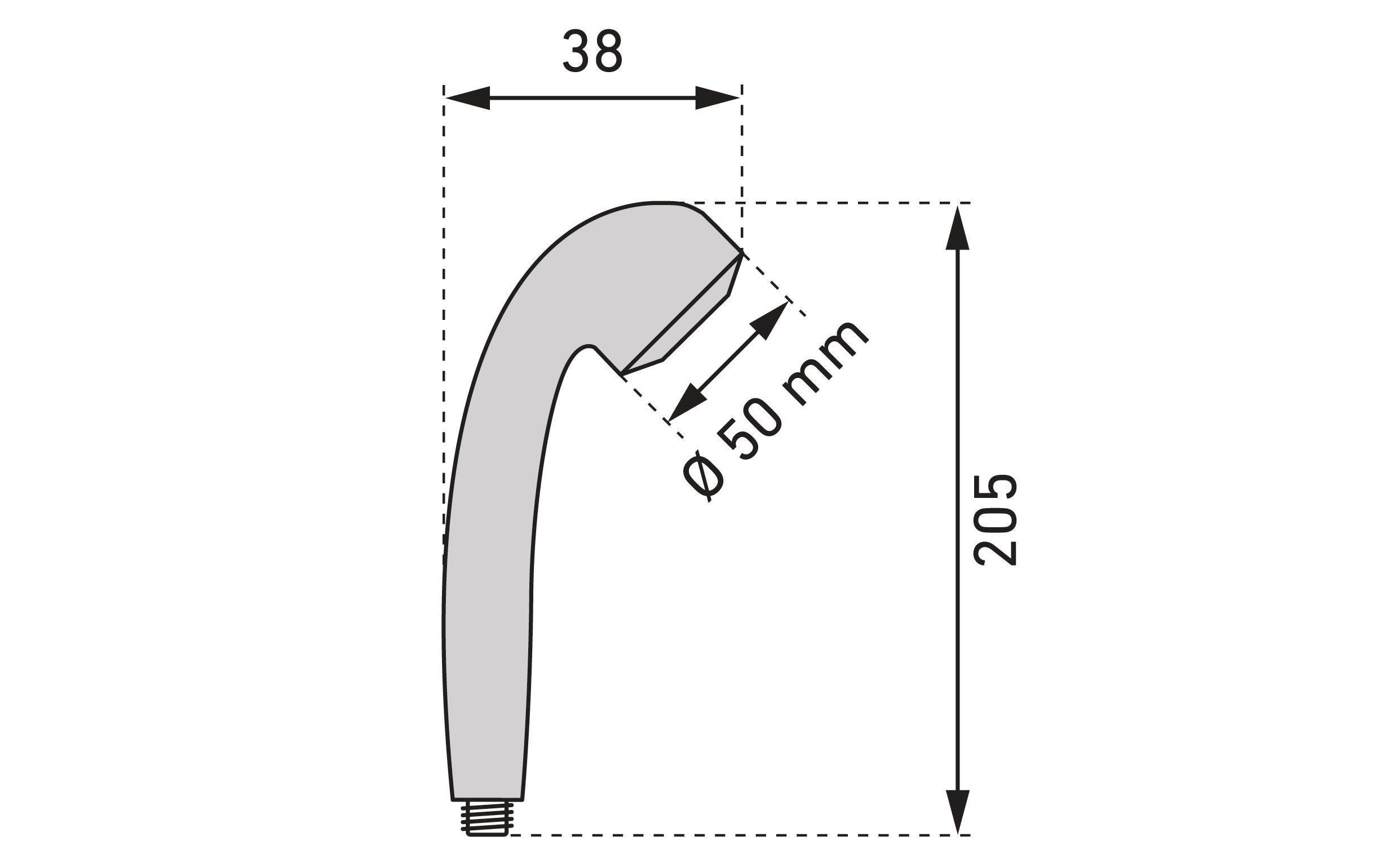 KWC Handbrause Fit 1 Strahlart KWC Handbrause Fit 1 Strahlart