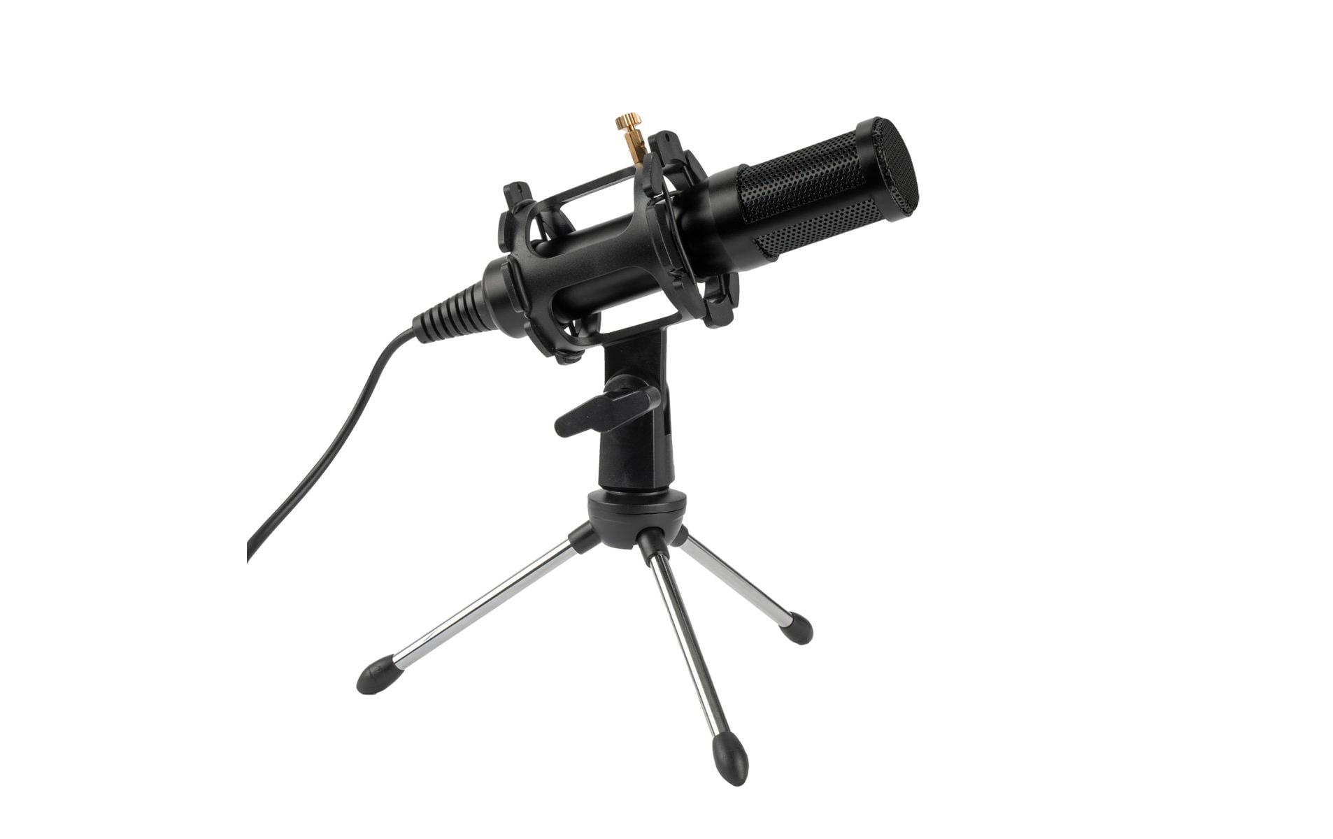 4smarts Mikrofon und Schwenkarm Streaming Set