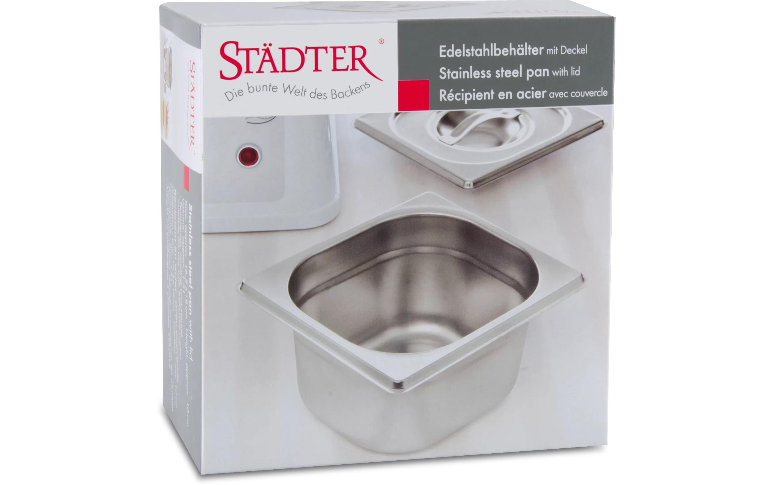 Städter Garbehälter mit Deckel