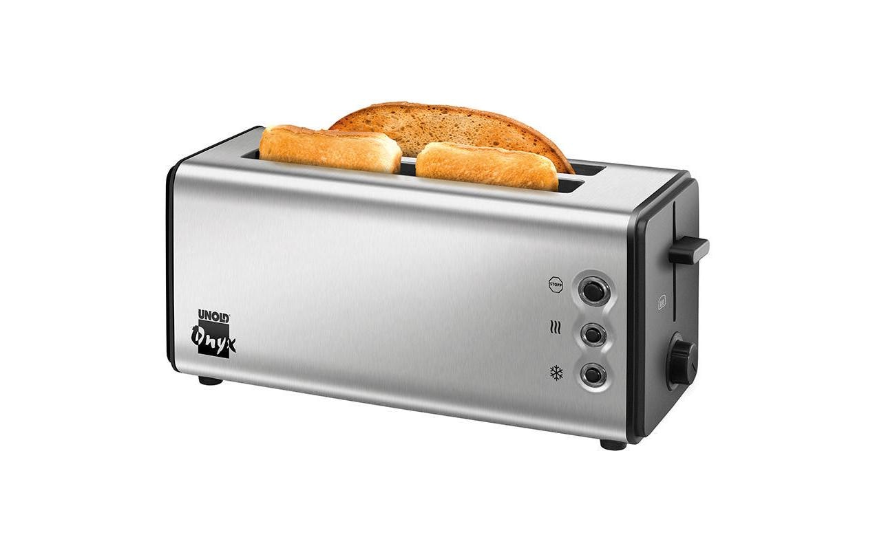 Unold Toaster Onyx Duplex Silber