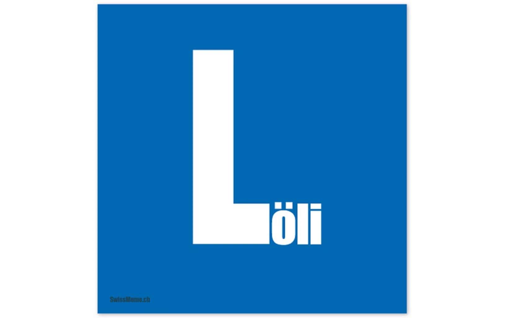 Swissmeme Scherzartikel Automagnet Löli, 16 x 16 x 0.2 cm